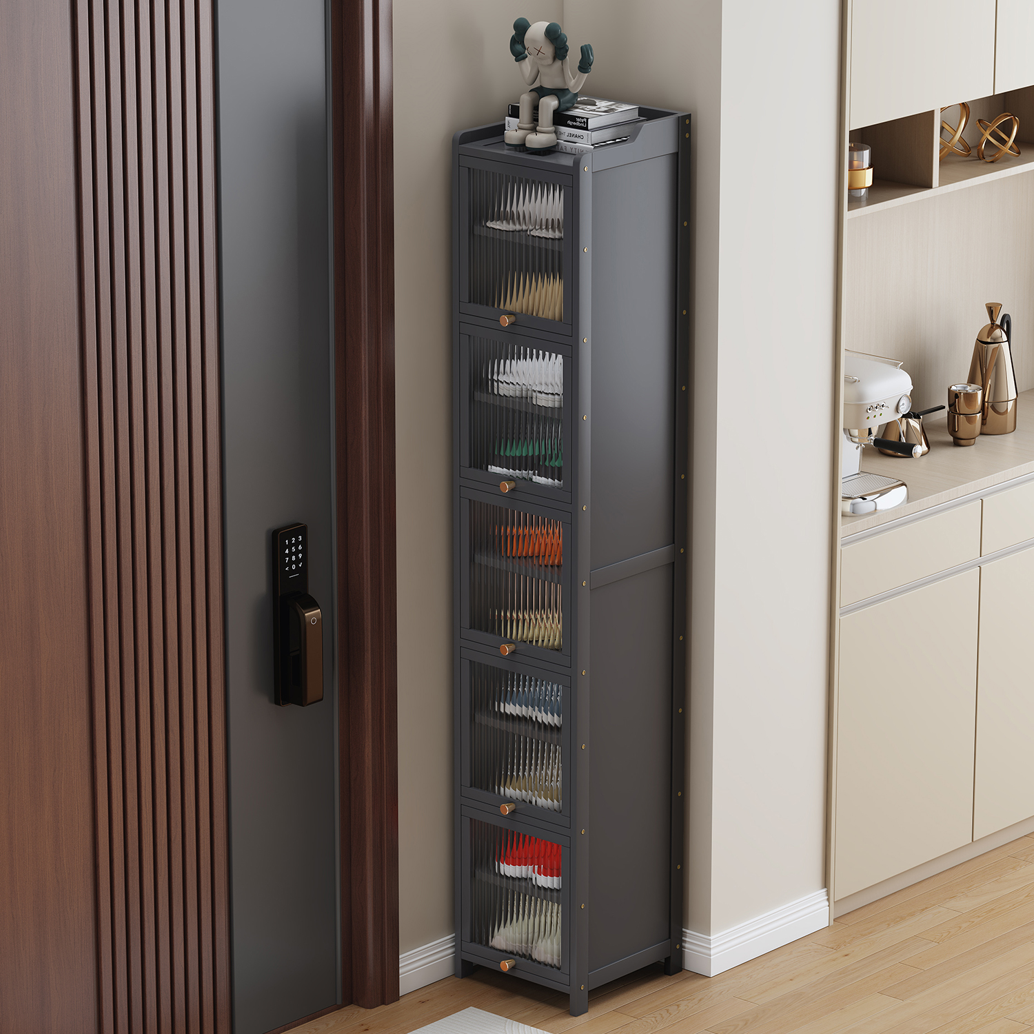 鞋架子省空间多层加高窄鞋柜