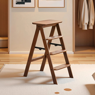 梯凳登高凳家用登高取物凳可折叠凳子厨房卧室爬高凳加固便捷收纳