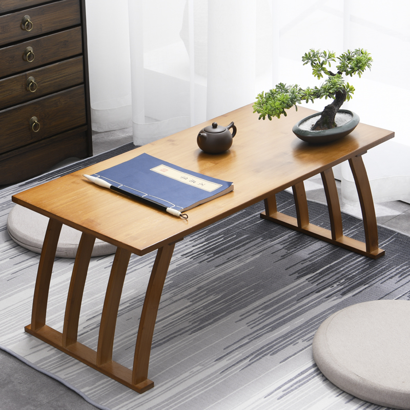 实木卧室坐地窗台日式榻榻米矮桌