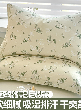 品牌纯棉枕头套2025新款全棉儿童40x6成人48x74cm小尺寸30x50单个