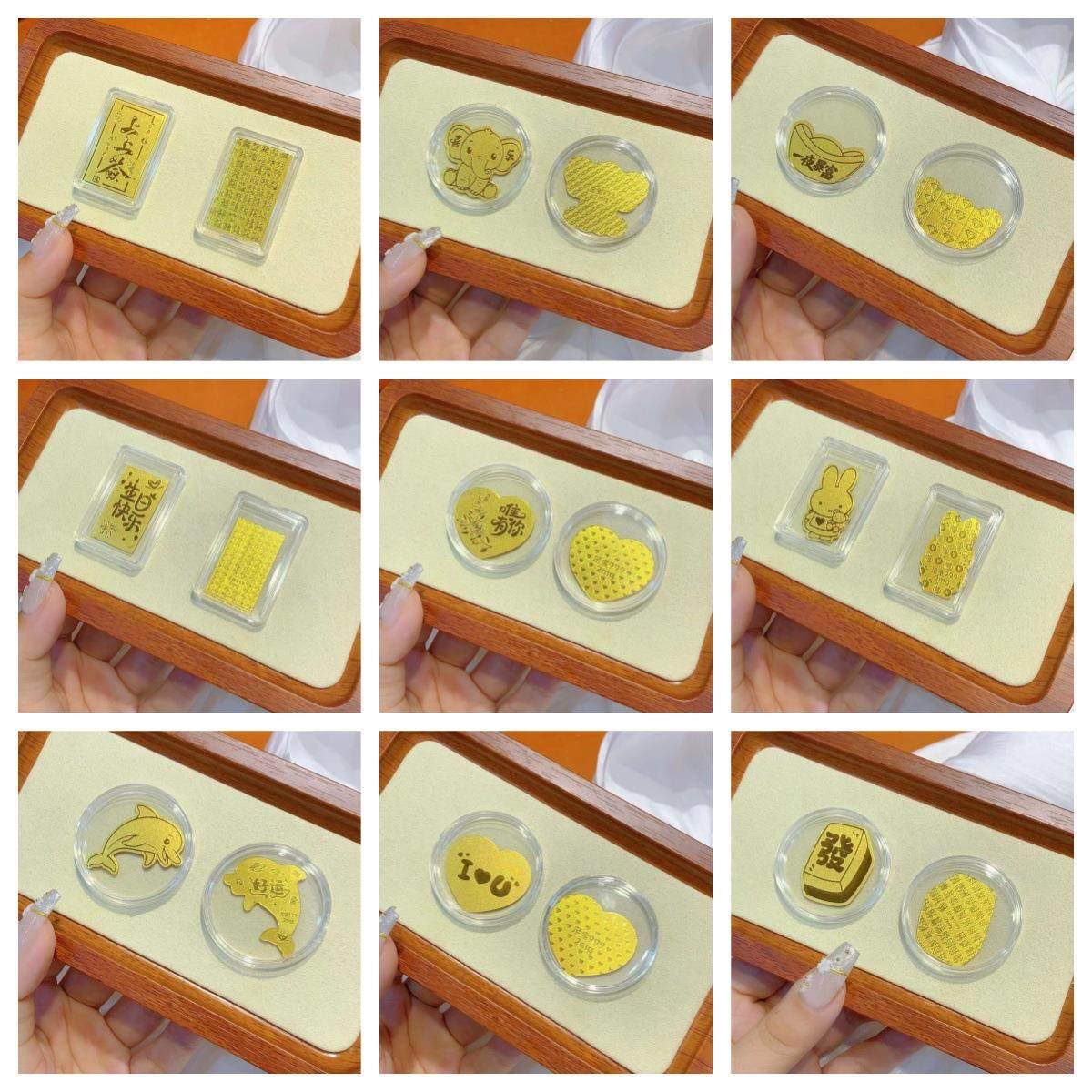 手机贴贴公主请发财唯有你葫芦富贵发金箔金店引流