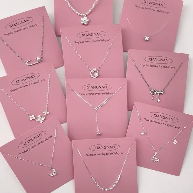 珍珠项链女小众设计轻奢高级感不掉色简约锁骨链配饰