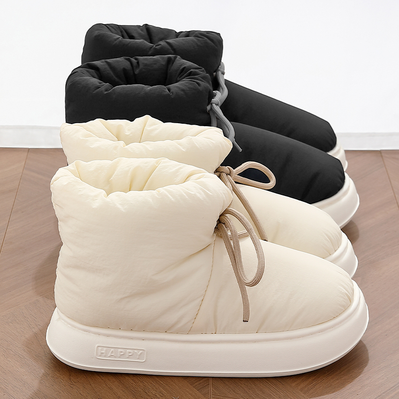 防水防寒雪地靴棉鞋加绒加厚冬季