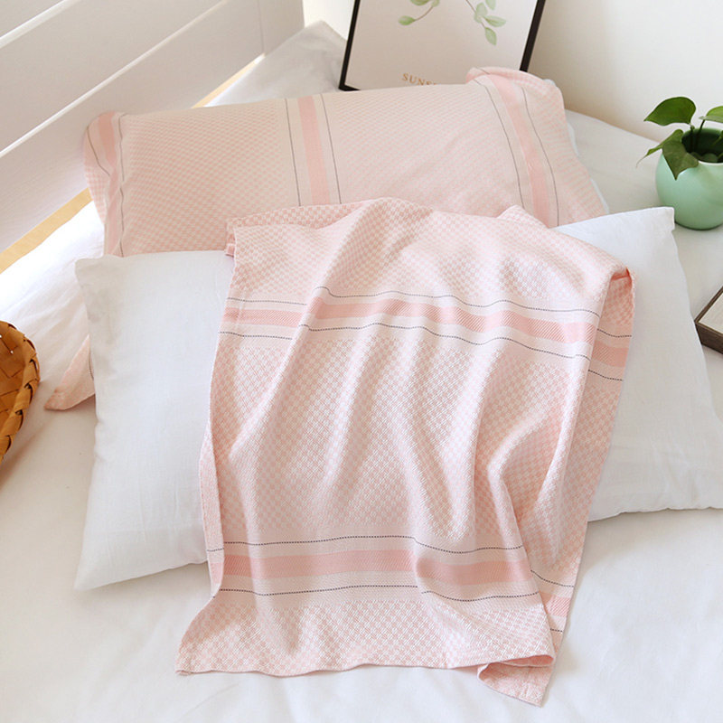 儿童竹纤维冰丝枕巾一对装夏季单人防脱落枕头巾婴儿宝宝成人吸汗