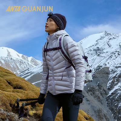 安踏冠军户外徒步外套冬季