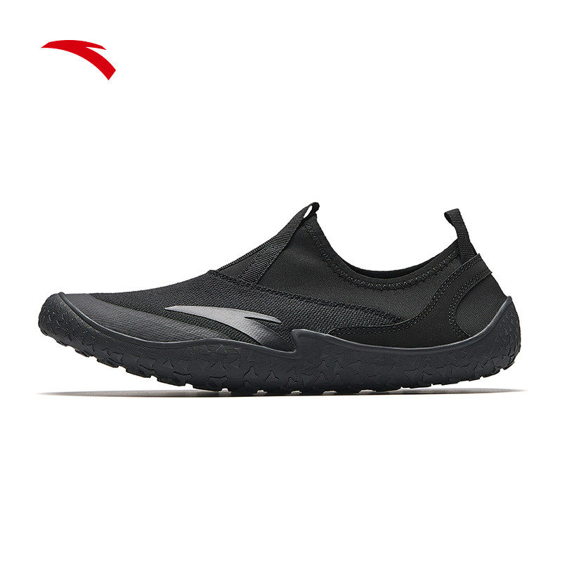 安踏一脚蹬男鞋2026春季新款官方旗舰正品网面透气休闲运动懒人鞋