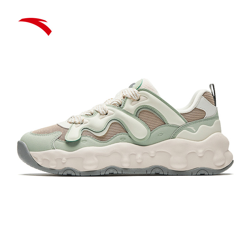 安踏奶糖丨软底舒适粉色面板鞋休闲鞋女秋季新款好看的运动鞋女鞋,运动鞋new,运动休闲鞋,淘宝优惠券,粉丝福利购,淘宝优惠卷