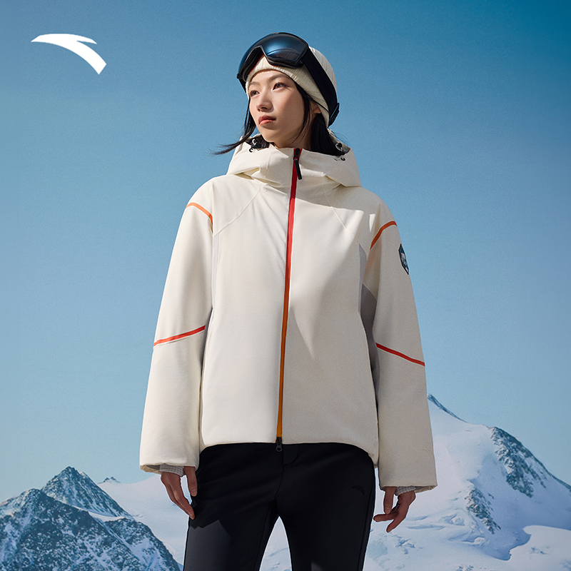 安踏速暖羽绒丨休闲运动羽绒服女子新款鸭绒棉服外套162447924