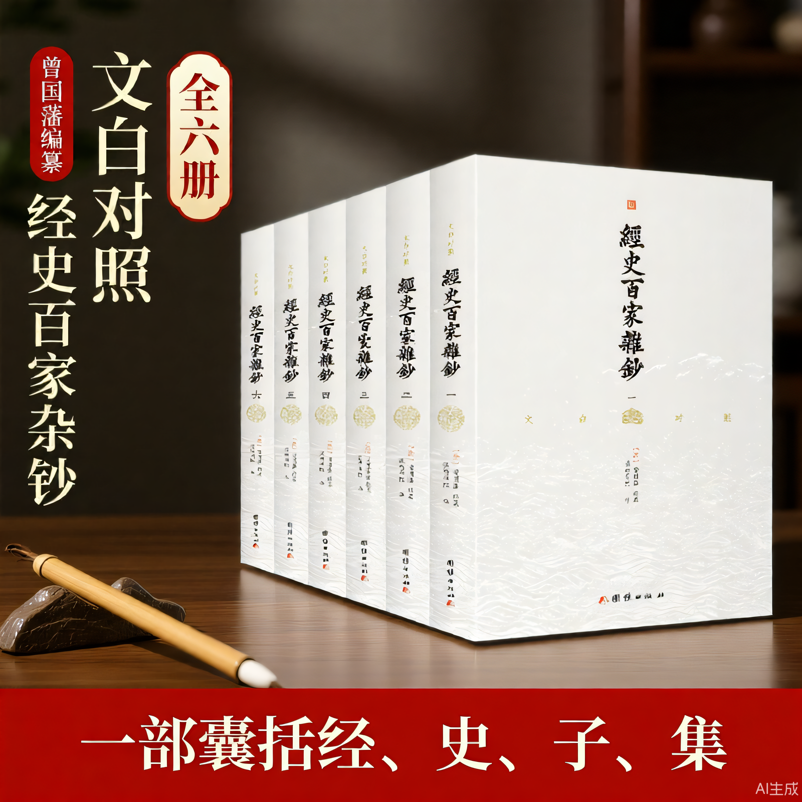 文白对照经史百家杂钞（一部“文”“道”并重的古文选本，一部囊括经、史、子、集四部精华的优秀古文选本）