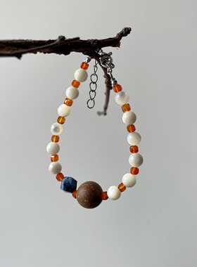 微瑕特价 | 原创设计纯手工中药合香珠中式复古百搭简约气质手串