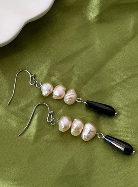 微瑕特价 | 原创手作冷淡秋冬百搭简约气质日常防敏耳环耳夹女