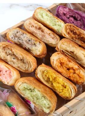 正宗酥饼老婆饼老牌子传统散装手工千层酥糕点独立包早餐零食包邮