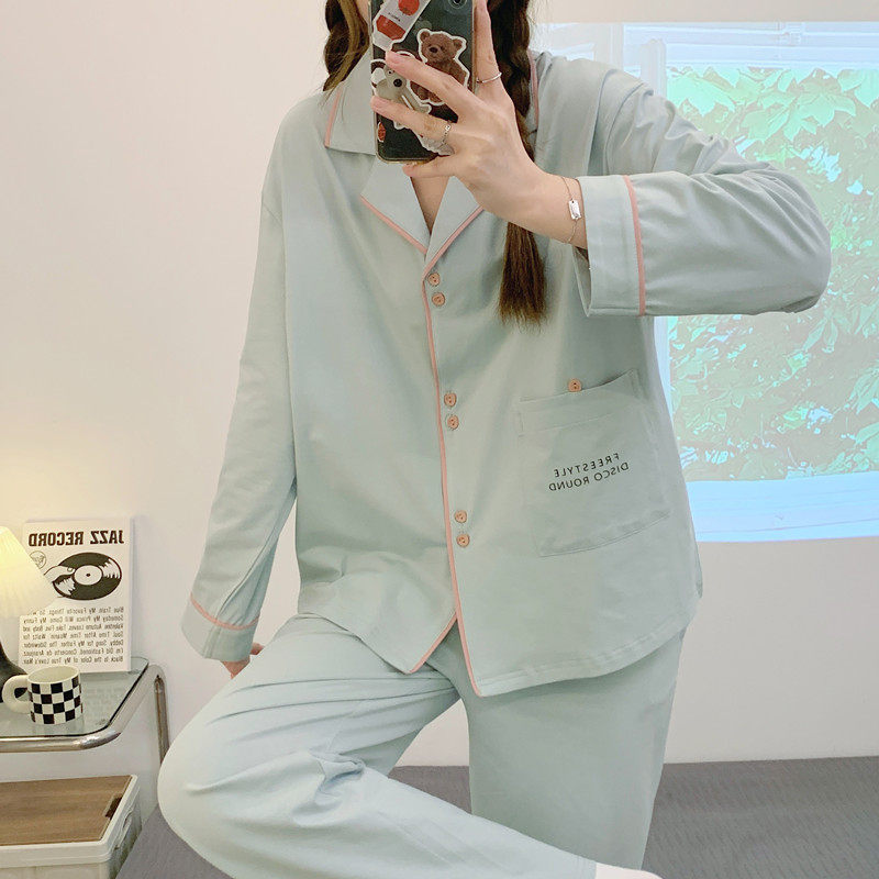 月子服纯棉孕妇睡衣夏春秋怀孕住院产后哺乳衣薄款加肥大码200斤