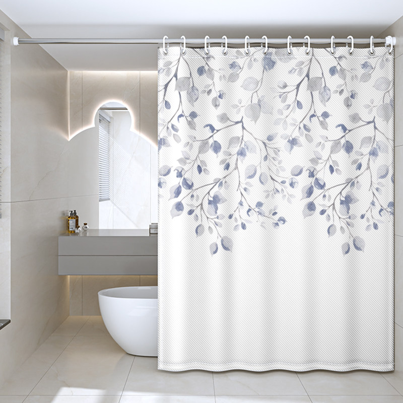 2025新款揽梦浴帘可机洗浴室防水防霉卫生间隔断帘遮挡帘子涤纶布,家庭/个人清洁工具,浴帘,淘宝优惠券,粉丝福利购,淘宝优惠卷