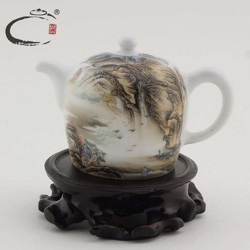 贵和祥手绘青花陶瓷功夫茶具