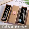 the republic of korea originality bookmark Metal Feather Perliamo fresh Sen family Student stationery wholesale Gifts
