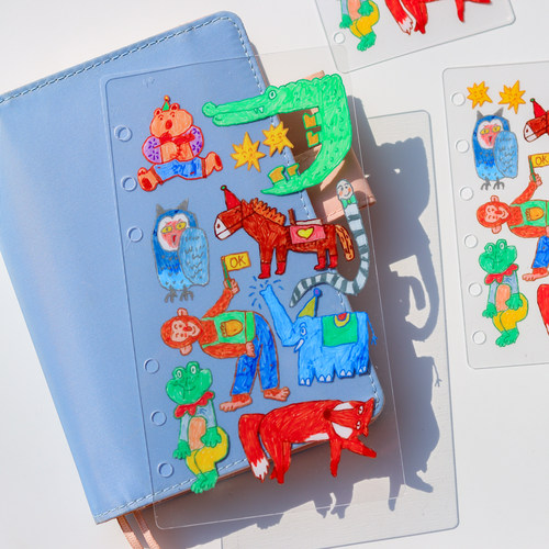 多尺寸手帐活页分隔页