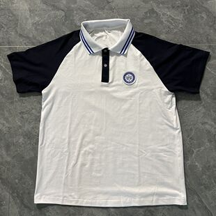 迁安第四高级中学高中生男女夏季校服上衣纯棉定制