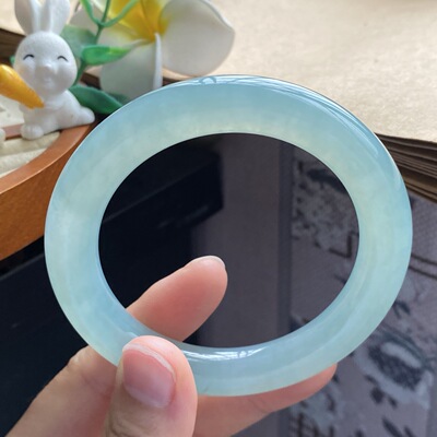 4.24批2168号57.3-10.8-11.2 冰晴绿果冻圆条！含蓄又空灵！