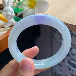 4.12批1689号57.5 9.3淡春彩色 一抹紫韵悄然晕染 12.2