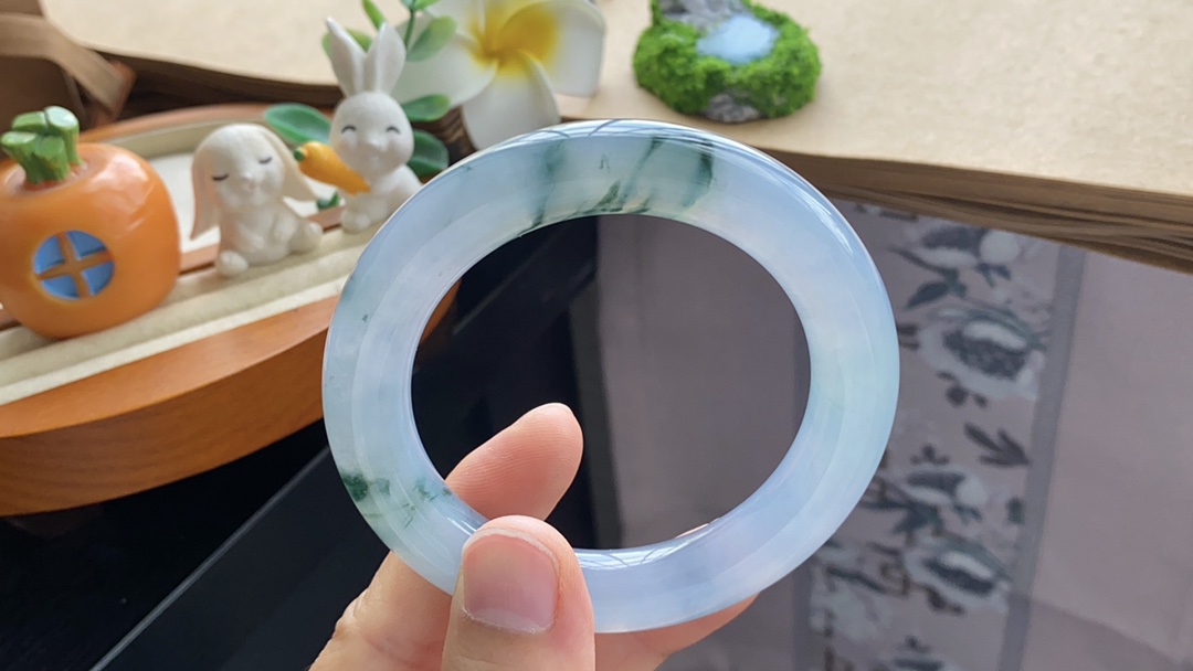 2.3批195号53.3-11.5-11.1冰飘花！水草花色！灵动鲜活！