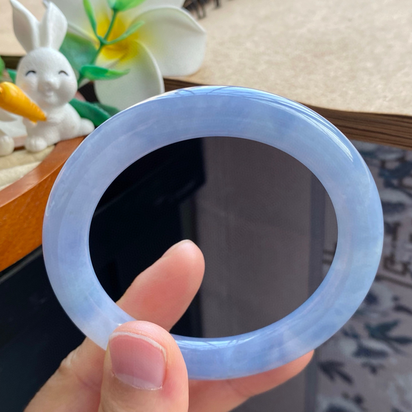 2.25批1074号55.2-9.5冰蓝紫圆条！清冷与温柔并存的美！