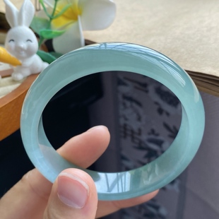 清爽漂亮 7.5冰油青果冻镯 14.8 3.22批827号58