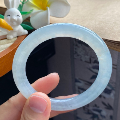 3.28批1099号55-9 冰果冻圆条！浅浅的柔和！