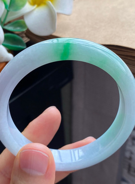 1.19批13311号54-11.5-7.7 正圈飘阳绿色！一抹青翠绿！