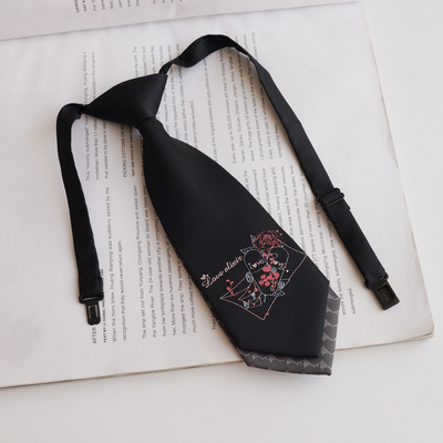 大喜原创免打双层小领带礼物