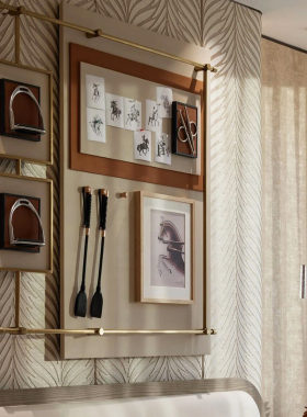 美式轻奢复古马术立体壁饰