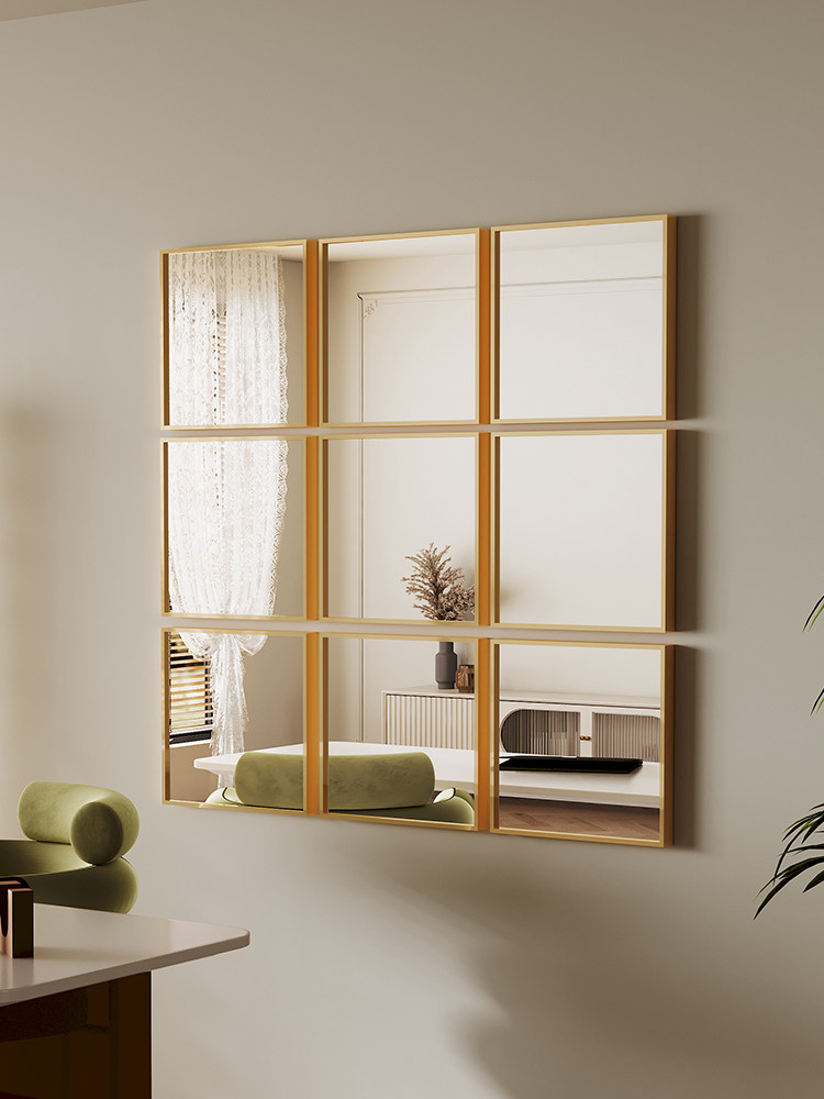 采购产品全身镜，可访问的豪华风格拼接镜，家庭壁挂式网红全身镜,住宅家具,穿衣镜,淘宝优惠券,粉丝福利购,淘宝优惠卷