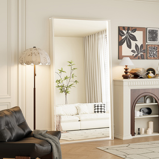 镜子全身镜高级感家用高清穿衣镜现代简约风亚克力落地镜试衣镜
