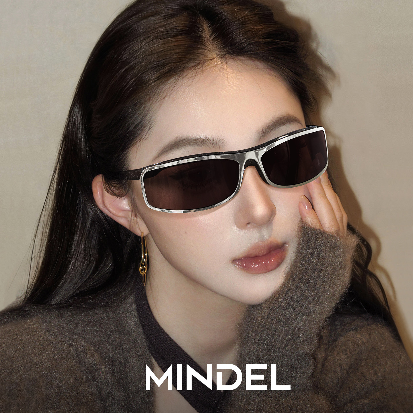 复古曲面屏茶色墨镜女高级感2026新款复古偏光防紫外线太阳眼镜男,ZIPPO/瑞士军刀/眼镜,太阳眼镜,淘宝优惠券,粉丝福利购,淘宝优惠卷