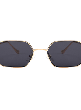 红色新款网红时尚造型少女墨镜