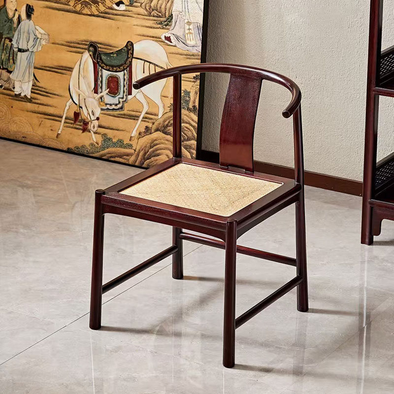 赞比亚紫檀藤面明式休闲椅全实木客厅新中式靠背椅围椅红木家具,住宅家具,红木椅凳,淘宝优惠券,粉丝福利购,淘宝优惠卷