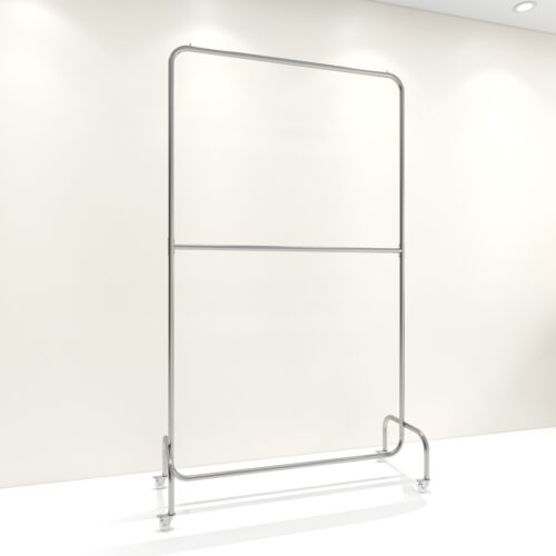 服装店展示架不锈钢简约落地式中货架童装店陈列男女挂衣新疆包邮