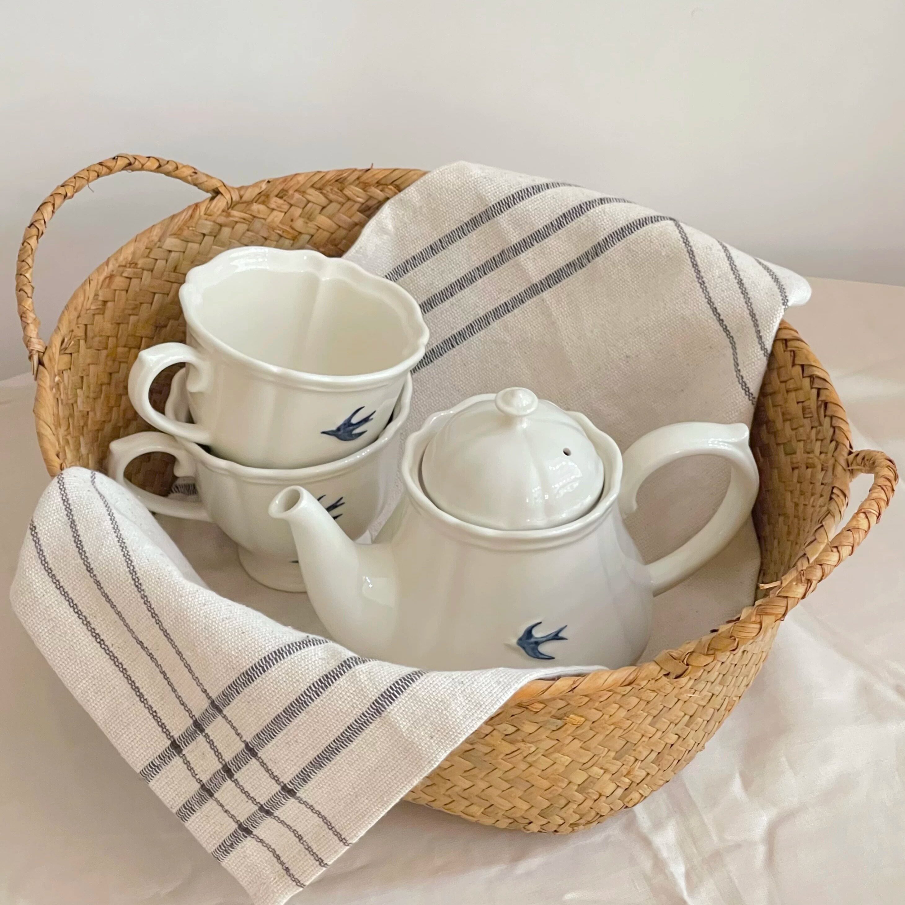 日本进口复古陶瓷EarlyBird餐具图片