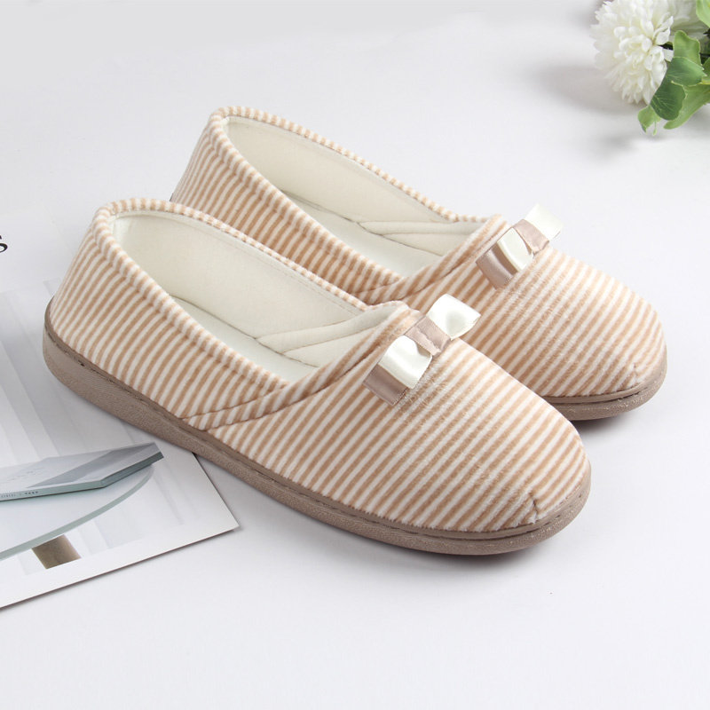 出口月子鞋春秋包跟产后孕妇鞋夏季薄款软底居家用室内产妇棉拖鞋
