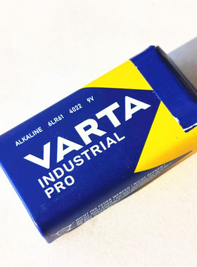 德国瓦尔塔VARTA  9V 6F22电池 6LR61控制器4022 6LP3146 包邮