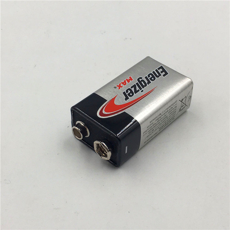 美国进口劲量energizer 9v碱性电池工业装6lr61/9v/6am6 万能表仪