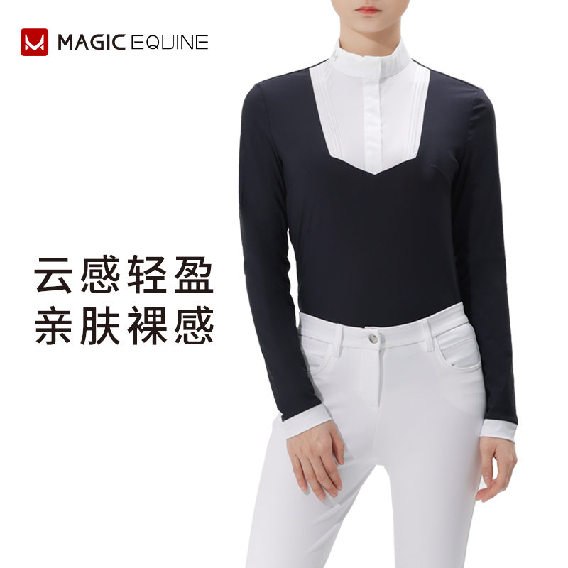 马术上衣女款ME曼驿比赛专用T恤