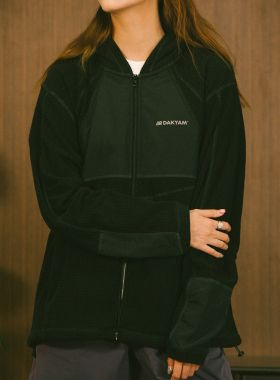 DAKYAM(达人) 2025S/S Plaid Fleece Jacket 格纹摇粒绒运动夹克