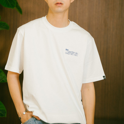 DAKYAM登山少年印花纯棉T恤