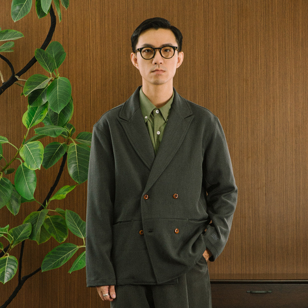 DAKYAM (达人)2025A/W Double-Breasted 复古重磅双排扣西装外套,男装,休闲西服,淘宝优惠券,粉丝福利购,淘宝优惠卷