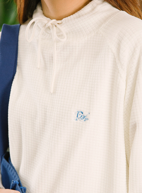 DAKYAM (达人)2025A/W Waffle Fleece秋冬华夫格摇粒绒半高领卫衣