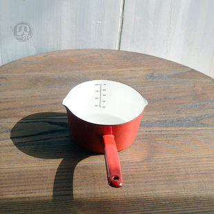 一米搪瓷、微瑕疵日单搪瓷奶锅单柄锅水锅珐琅汤锅早餐辅食锅合集