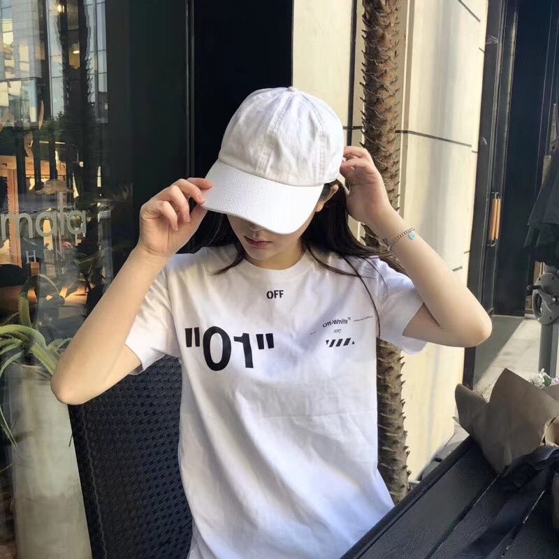 OW18SS OFF OLOEY FOR ALL WHITE01¸´Ïß»ù´¡ÏÞ¶¨¶ÌÐä TÐôtee