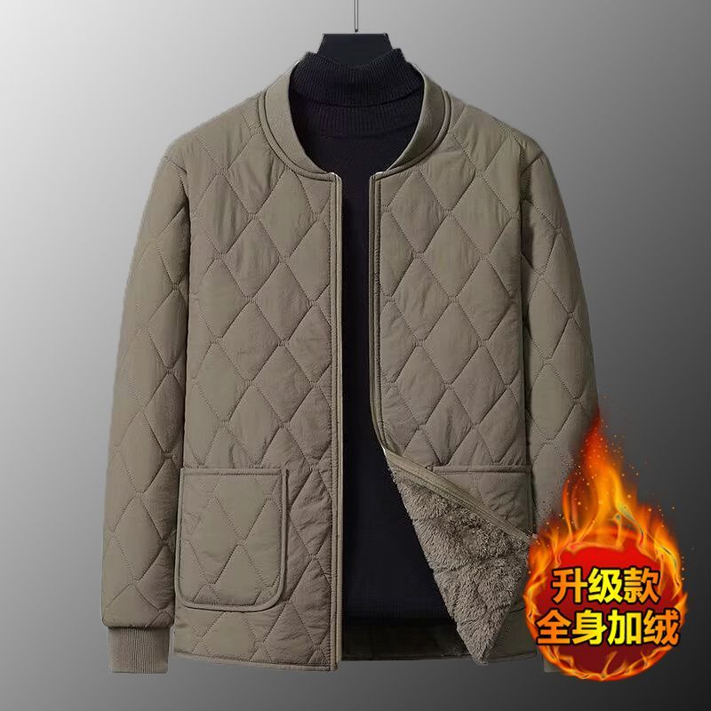 男士内胆棉服秋冬季加绒加厚棉衣