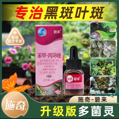 施奇碧来黄叶黑斑病专用药